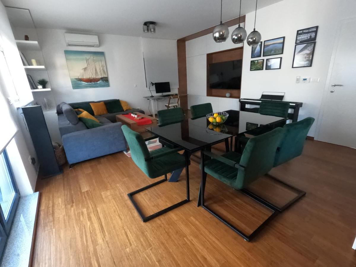 Modern 4-Star Luxury Apt - Wfh Ready, Free Parking Zagreb Exterior photo